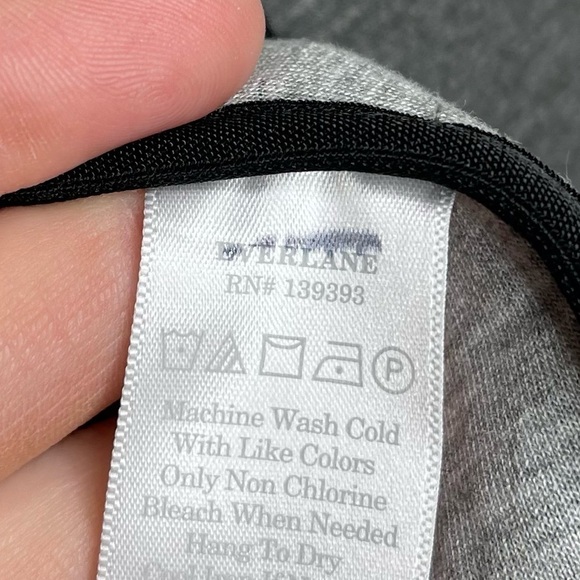 Everlane Bomber Jacket Street Fleece Cropped Full Zip - Picture 7 of 7